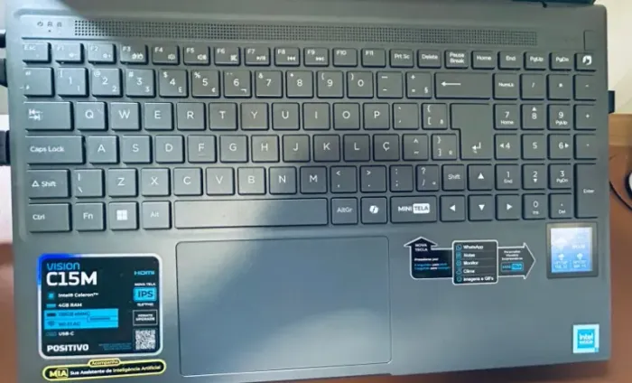 notebook vision C15M positivo 4GB ram