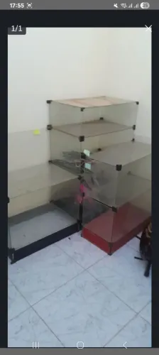 Prateleiras de vidro