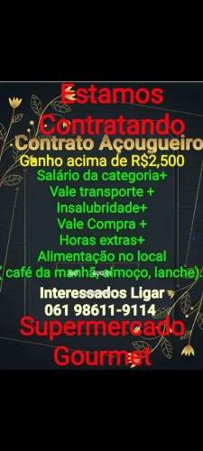 Contrato açougueiro