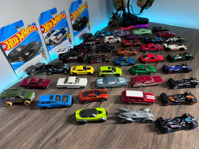 Coleção Hotwheels 