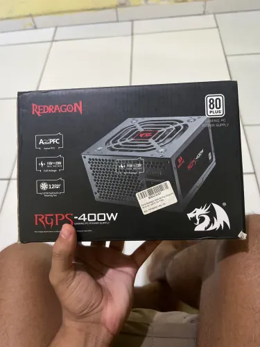 Fonte Redragon 400w 80 Plus White