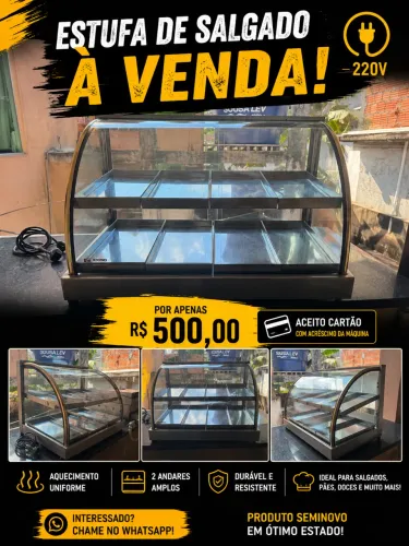 Estufa pra salgados
