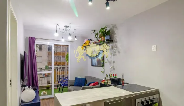Flat de 1 quarto para venda na República - Condomínio Vibe