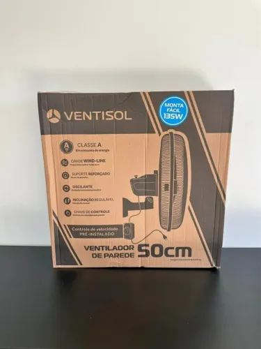 Ventilador Ventisol de Parede 50CM Novo a Pronta Entrega