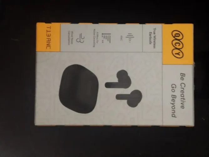 Fone Qcy T13 Anc Cancelamento De Ruído Ativo Bluetooth 5.3 Cor Preto