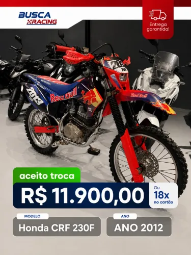 Honda CRF 230F ano 2012