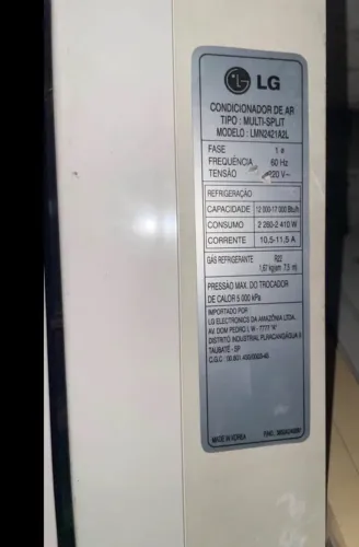 Multi Split Evaporadora LG Gold md: LMN2421A2L