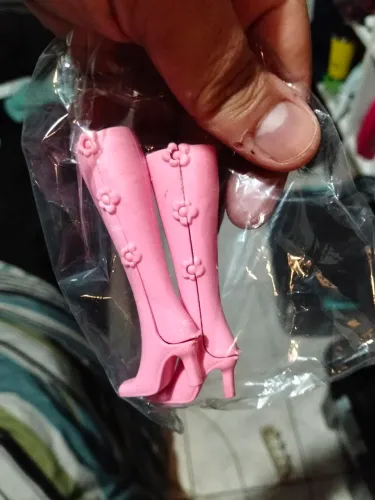 Botas rosa barbie fashion fever