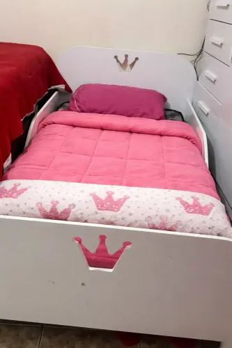 Cama infantil princesa com colchão