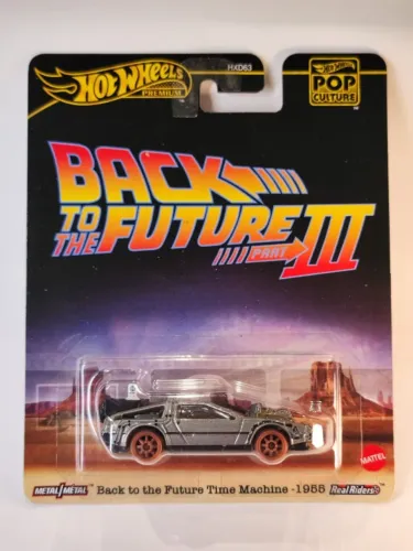 Hot Wheels Premium - Back To The Future Time Machine