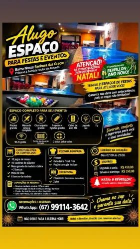 Espaço de festas