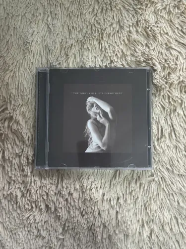 cd taylor swift the tortured poets department the black dog edition
