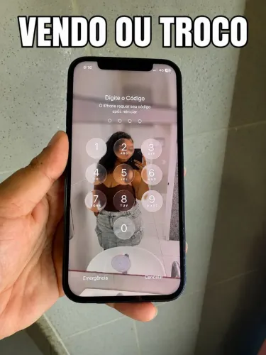 ?IPHONE 12 AZUL ? 64GB ?