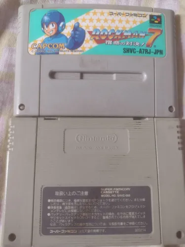 Rockman 7 original japonês amarelado!!!