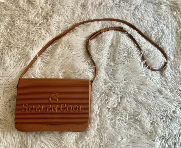 Bolsa Feminina Transversal Caramelo