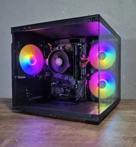 PC GAMER RYZEN 5 5600G/ 16GB DDR4/ SSD 256GB/ RADEON GRAFICS. 12X NO CARTAO. CO
