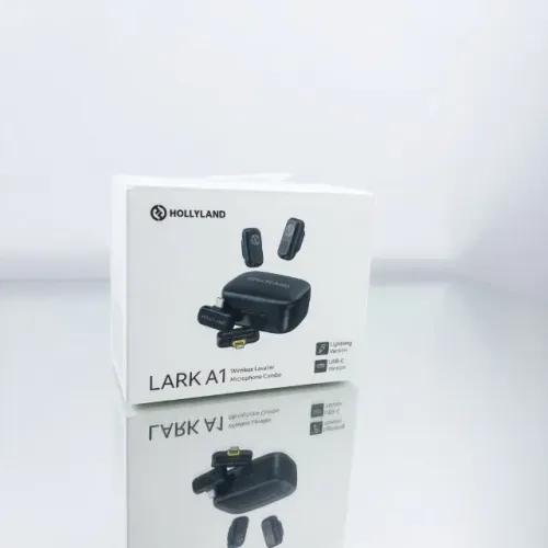 Microfone de Lapela Profissional Hollyland Lark A1 - Combo - Lightning & USB-C