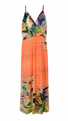 Vestido Longo GG Florido