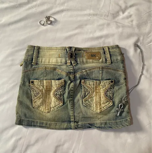 Saia jeans y2k