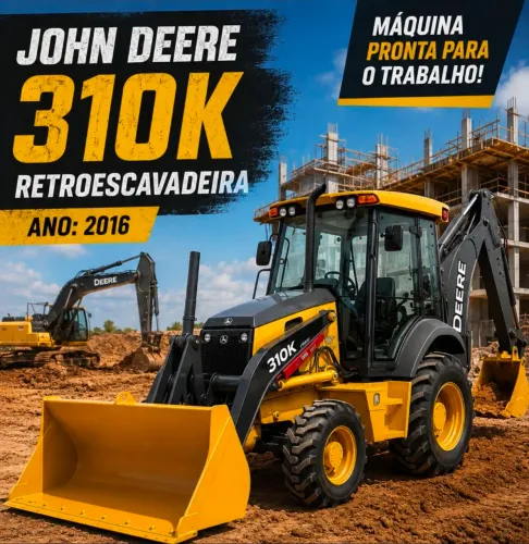 RETROESCAVADEIRA JOHN DEERE 310K