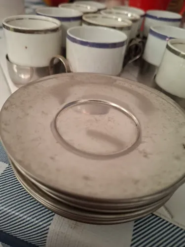Xícaras antigas porcelana