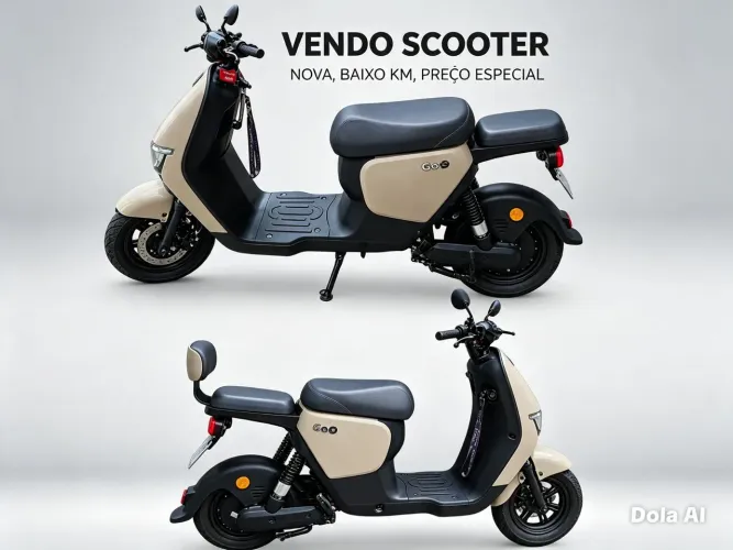 Scooter elétrica 1000w