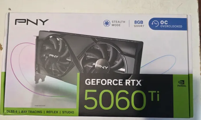 PLACA DE VÍDEO RTX 5060 TI 8GB NOVA LACRADA