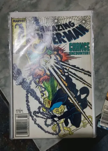 AMAZING SPIDER-MAN 298 ANO 1988 RELÍQUIA PRIMEIRA DO TODD MCFARLANE NO ARANHA