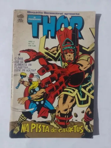 O PODEROSO THOR, HOMEM DE 6 MILHÕES DE DÓLARES - ED. BLOCH