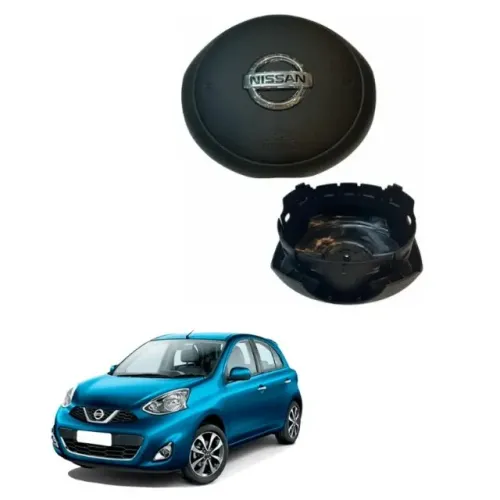 Capa Tampa airbag Volante Nissan Versa March 2011 2012 2013 2014