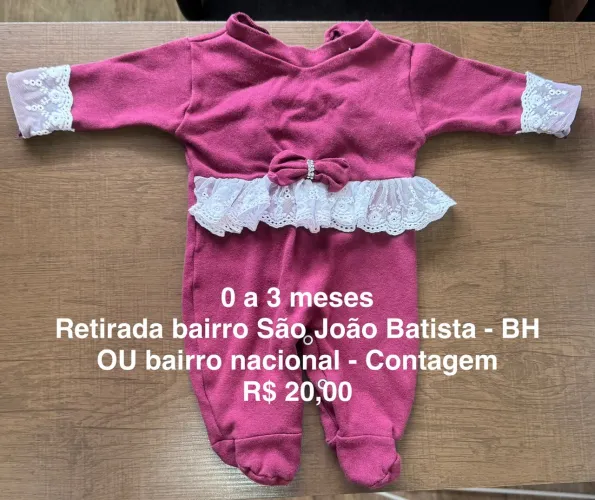 Roupas de bebê menina