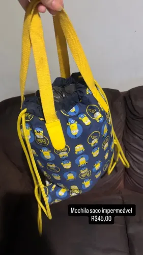 Mochila saco minions
