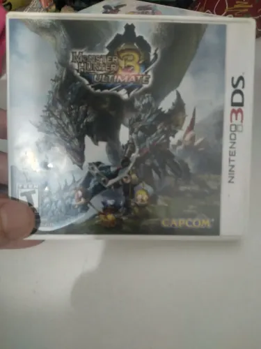 Jogo 3ds monster hunter 3 ultimate