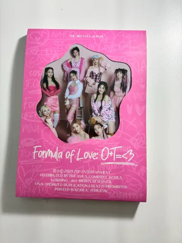 Álbum Kpop Original: Formula of Love - Twice