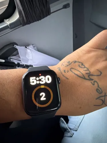Apple Watch SE space grey com GPS