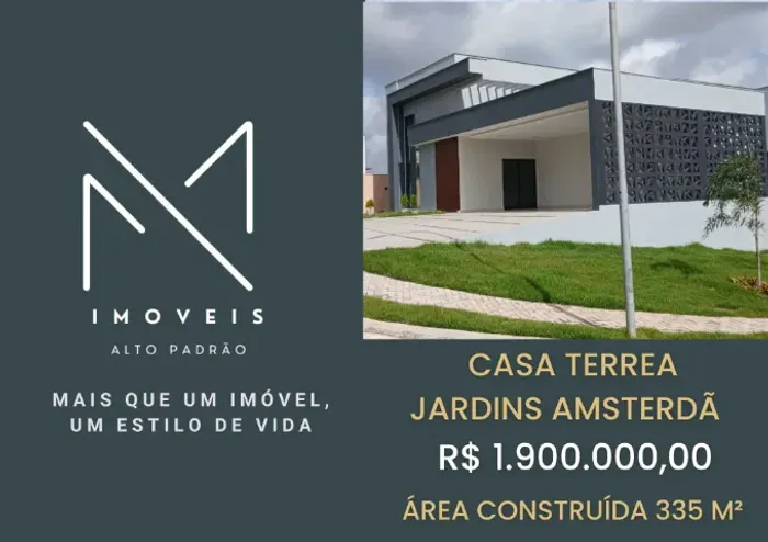 Casa terrea no jardins amsterdã, oportunidade exclusiva