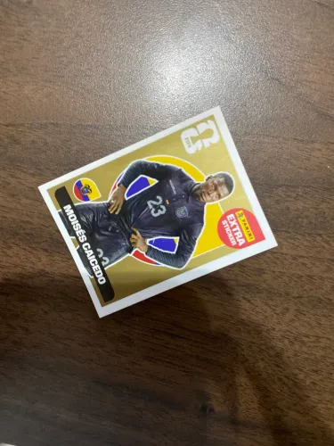 FIGURINHA OURO MOISÉS CAICEDO ( EQUADOR )