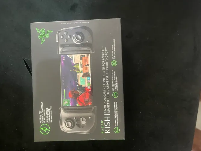 Controle para smartphone Raze Kishi, compatível com Android preto 