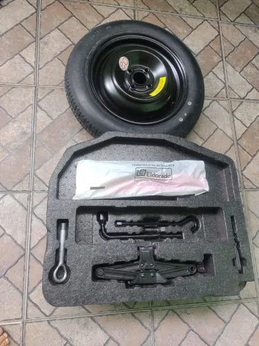 Estepe fininho novo original ronda fit e city Kit completo ZAP *