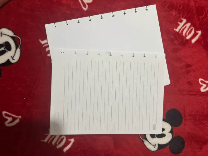 Folha de caderno inteligente - A5