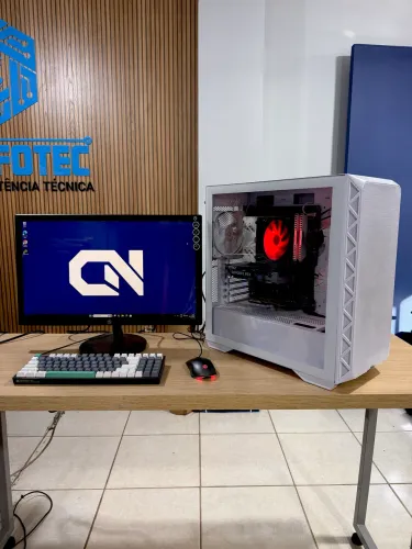PC Gamer AMD Ryzen 5 5500 16GB SSD 1TB RTX 5060 8GB Monitor 23 W11 - 12x Sem Juros