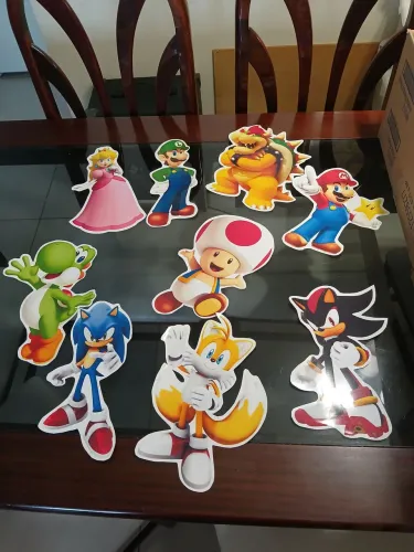 Doação de imagens Super Mário Bros! Jardim Oceania