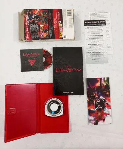 Lord Of Arcana Psp Edição Especial De Colecionador Completo