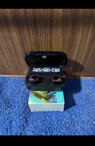 Fone de Ouvido Bluetooth TWS Com POWER BANK