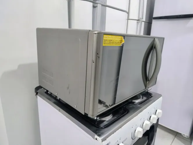 Micro-ondas funcionando perfeitamente só usar