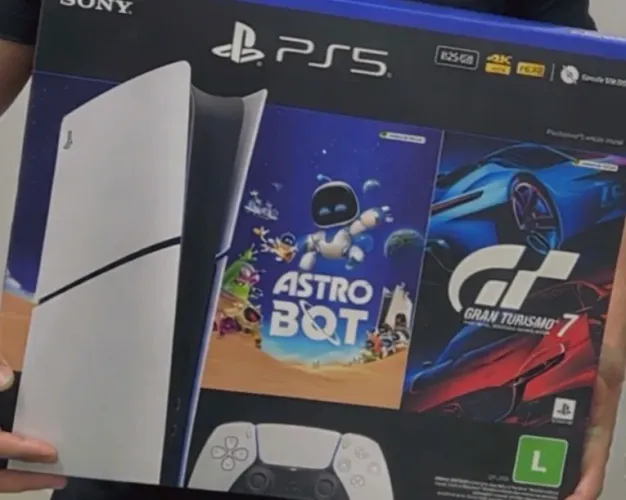 PlayStation 5 850 GB mídia virtual