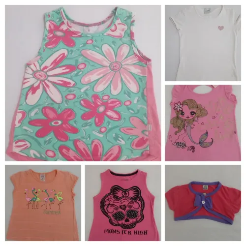 Lotinho de roupas 6 anos!