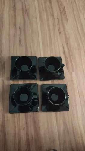 4 xícaras de chá preta marca oxford 