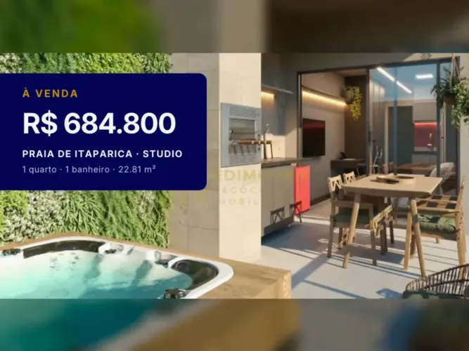 Ilha de Hokkaido: Studio Garden em Praia de Itaparica, conforto e praticidade!