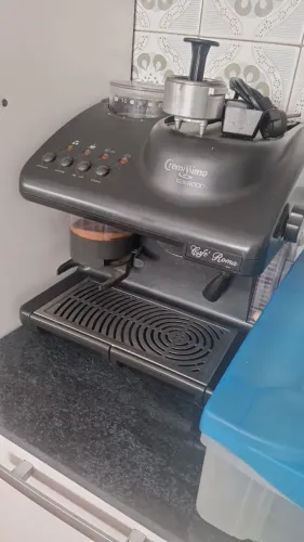 Maquina Cafe espresso com cachimbo e moinho, Cremissio da Kenwood roma embutido 110V